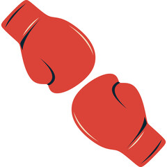 Boxing Gloves Illustration