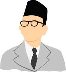 Indonesian Heroes Illustration