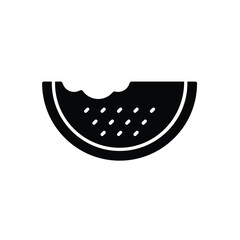 Watermelon vector icon