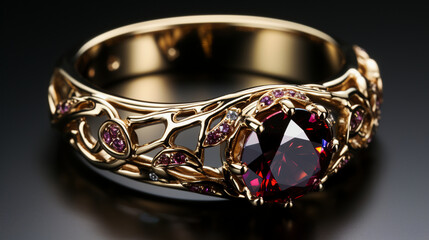 The Unique Journey of a Fiery, One-of-a-Kind Wedding Ring