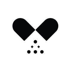 Vitamins vector icon