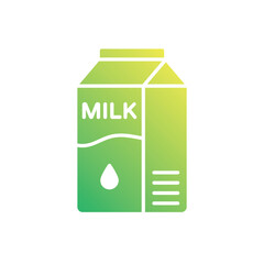 Milk vector icon