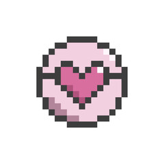 love pixel art for your design asset