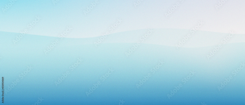 Poster abstract gradient background with soft blue and white tones for modern design projects, blurred nois