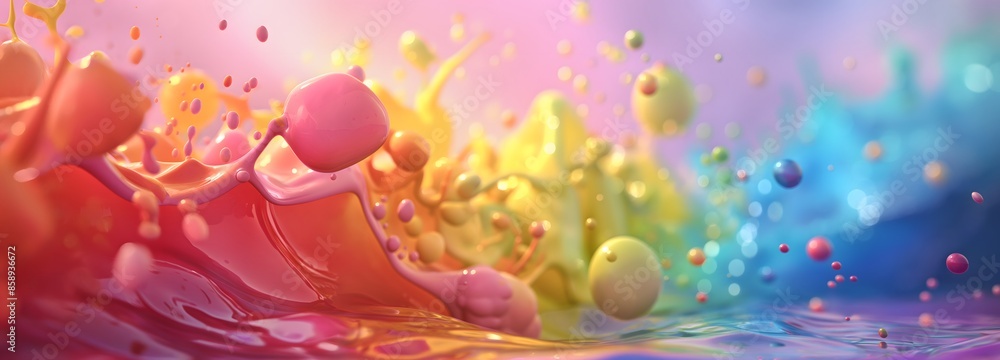 Poster 2. design a mesmerizing 3d artwork illustrating a magical and whimsical adventure through an enchant