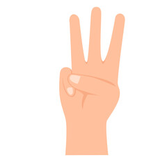 Hand Gesture Illustration