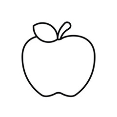 Apple vector icon