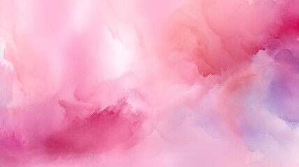 Obraz premium Pink watercolor. Colorful multicolored art painting texture. Abstract painting with vibrant colors
