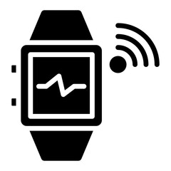 Wearable Technology  Icon Element For Design