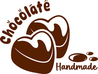 Chocolate Logo With Lettering
