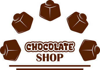 Chocolate Logo With Lettering