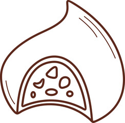 Line Chocolate Doodle