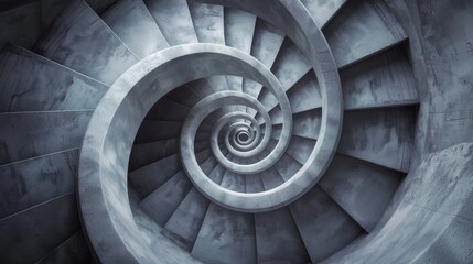 Fototapeta premium spiral shaped