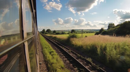 See the beauty of the countryside from a unique perspective on this local train tour.