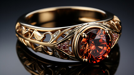 The Unique Journey of a Fiery, One-of-a-Kind Wedding Ring
