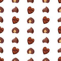 Chocolate Background Pattern