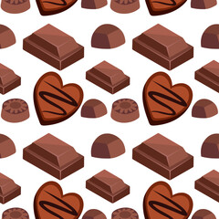 Chocolate Background Pattern