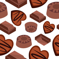 Chocolate Background Pattern