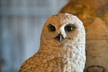 フクロウの置物