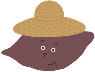 귀여운 고구마 캐릭터