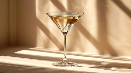 A martini glass sitting on a window sill.