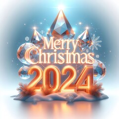 Christmas flower light 2024