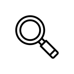 Search Magnifying Glass Icon Perfect for Web and Application Searches