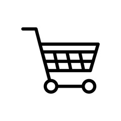 Shopping Cart Icon Ideal for E-commerce and Retail