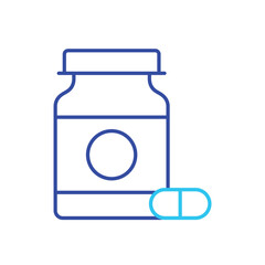 Supplement vector icon