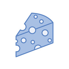 Cheese vector icon