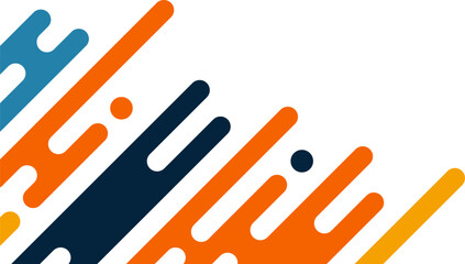 Modern Abstract Dynamic Rounded Shapes