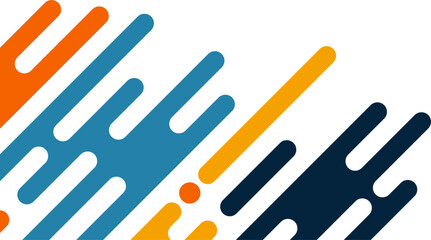 Modern Abstract Dynamic Rounded Shapes