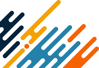 Modern Abstract Dynamic Rounded Shapes