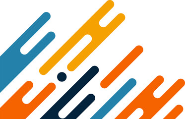 Modern Abstract Dynamic Rounded Shapes