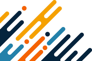 Modern Abstract Dynamic Rounded Shapes