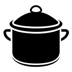 pots isolated on white