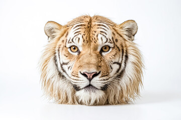Obraz premium Close-Up Portrait of a Tiger's Face