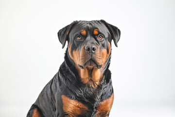 Fototapeta premium Rottweiler Dog Portrait