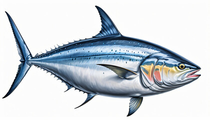 Obraz premium Drawing tuna