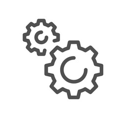 Engineering related icon outline and linear vector.	
