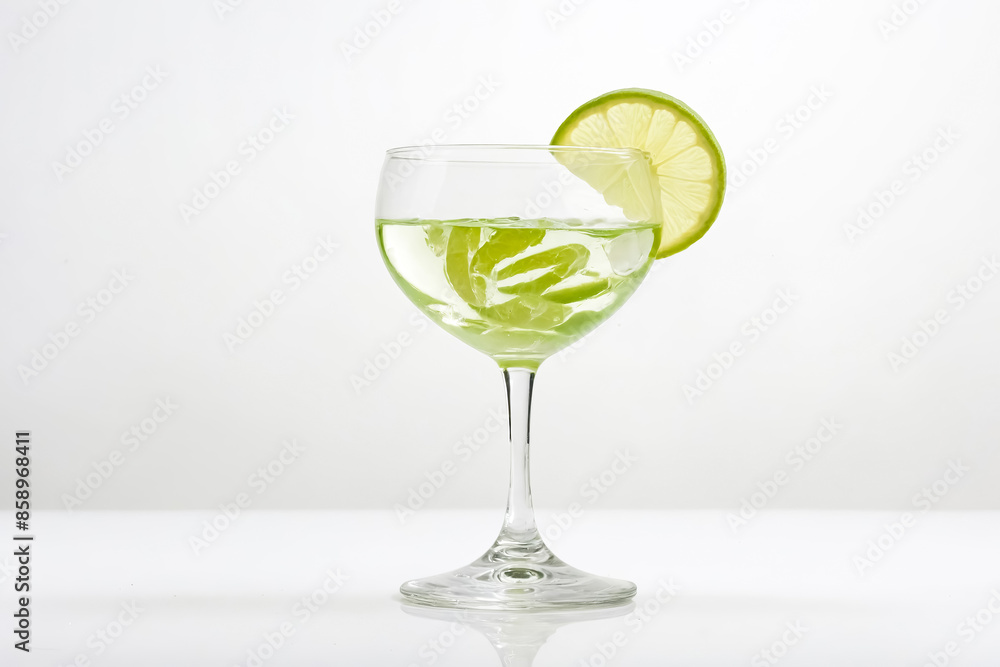 Canvas Prints A glass of lime water