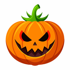 Halloween pumpkin vector  illustration 