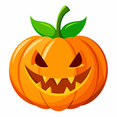 Halloween pumpkin vector  illustration 