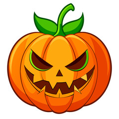 Halloween pumpkin vector  illustration 