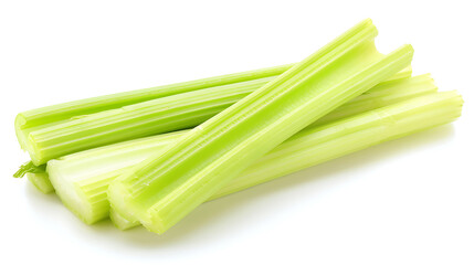 Fresh celery, healthy food photography