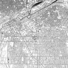 Fototapeta premium 3D illustration of city and urban in Denver USA 