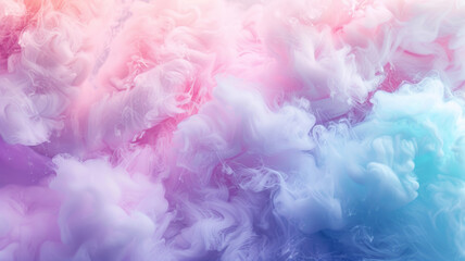 Fototapeta premium Dreamy Candy Floss Background