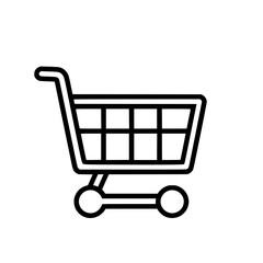 Shopping Cart icon, Shopping Cart SVG, Shopping Cart Cricut, Shopping Cart Clipart, shopping bag outline, shopping icon, mall icon, icons, single icon, business icon, web icon, Cut Files For Silhouett