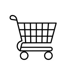 Shopping Cart icon, Shopping Cart SVG, Shopping Cart Cricut, Shopping Cart Clipart, shopping bag outline, shopping icon, mall icon, icons, single icon, business icon, web icon, Cut Files For Silhouett