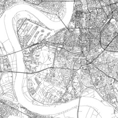 Fototapeta premium 3D illustration of city and urban in Dusseldorf Germany